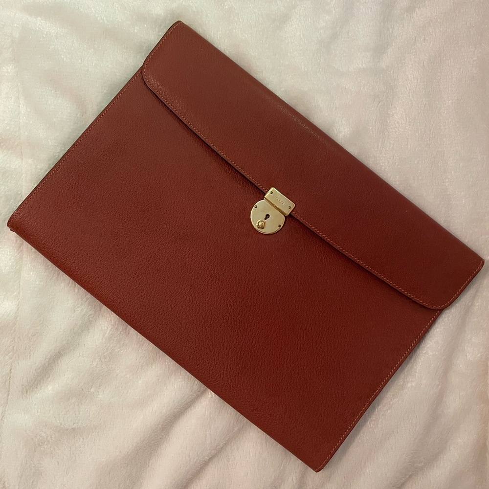 Gucci Leather Clutch Portfolio/Clutch